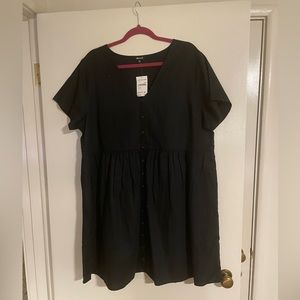 NWT - Madewell mini linen dress